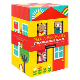 Peek-A-Boo House stacking blocks play set
